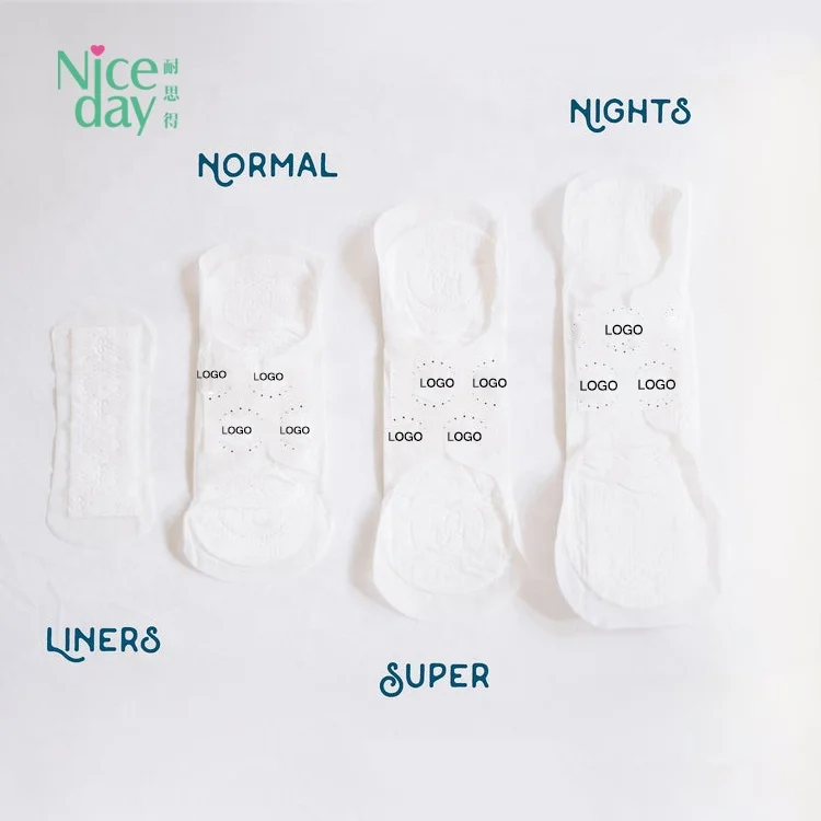 Australia female Breathable Organic Bamboo night pad Against your skin super soft sanitary napkins/panty liner