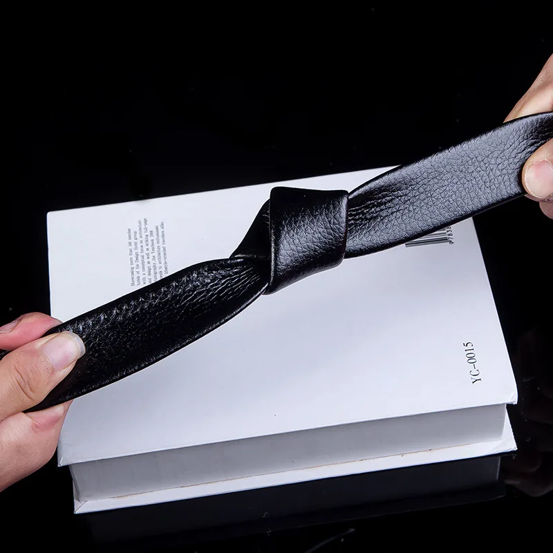 Black Belt Smooth Buckle For Male Good Quality Ratchet Bulk With Logo Studded 2024 Luxury Eco Friendly Designer Name Brand Belts