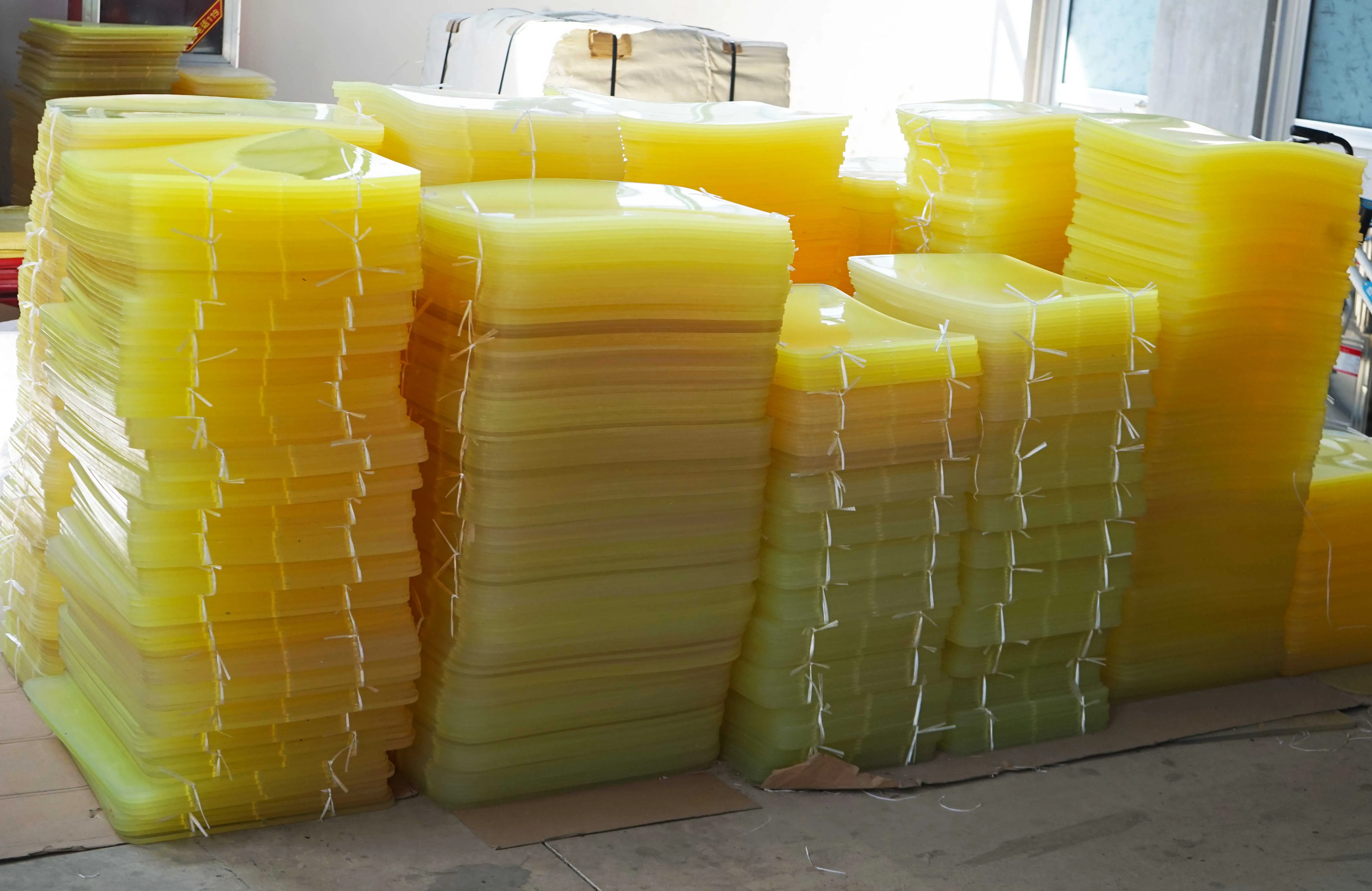 OEM factory  polyurethane pu rubber cushion sheet