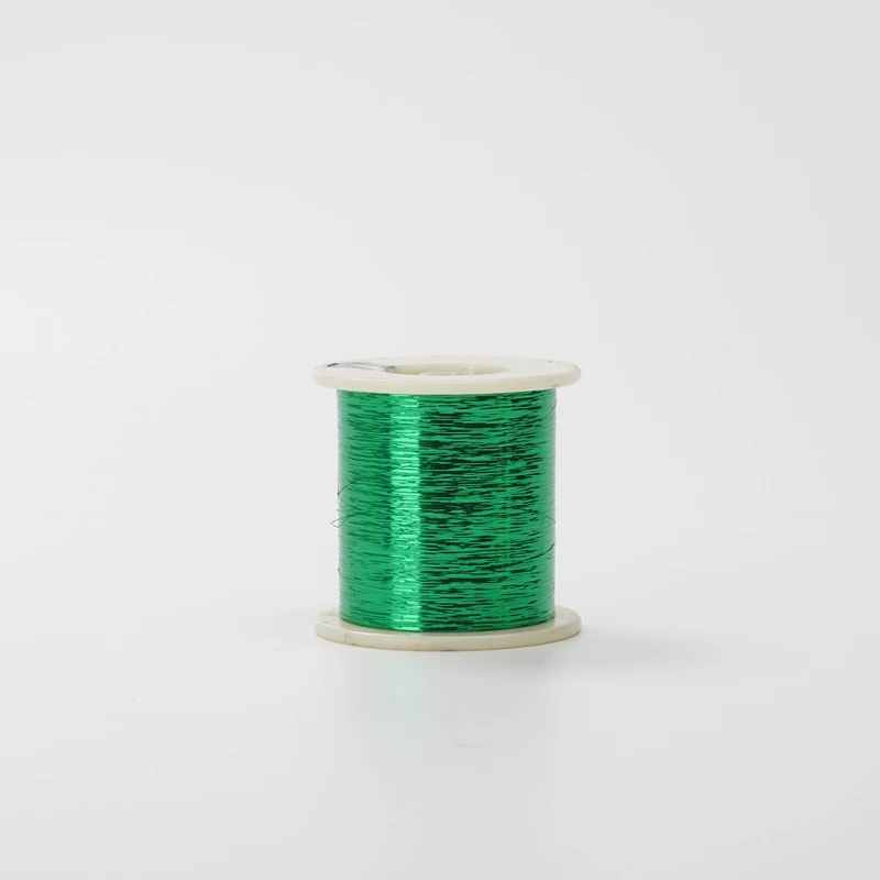 
thread gold Plastic cone Metal thread Colored M Type Metallic Yarn for Weaving and Decoration 