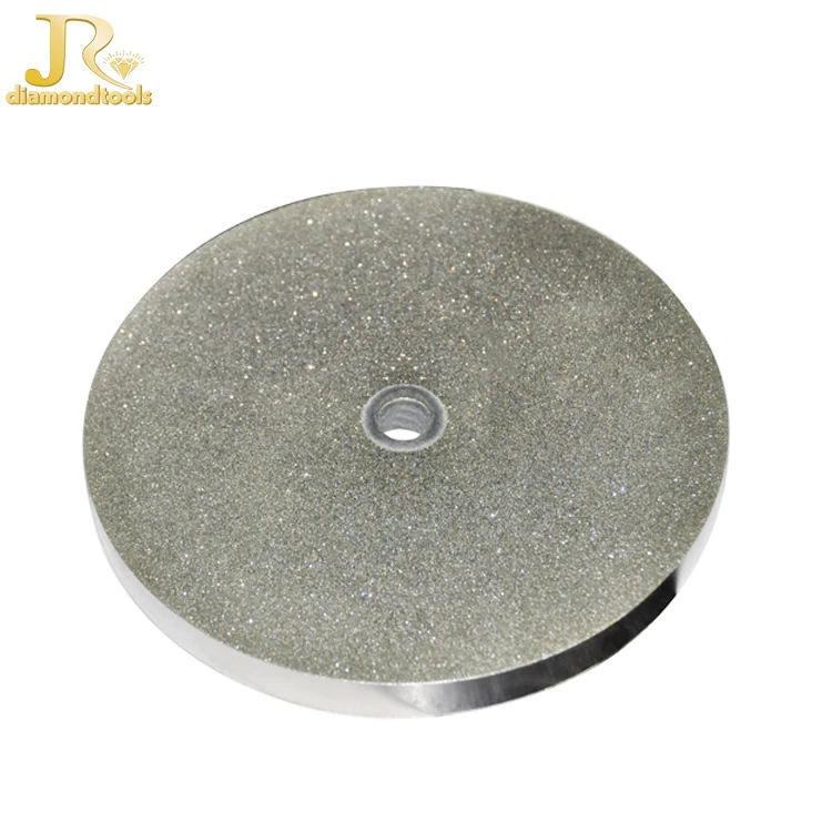 Electroplated Metal Diamond Coated Grinding Flat Lap Faceting Disc diamond coated flat lap disk wheel grinding sanding