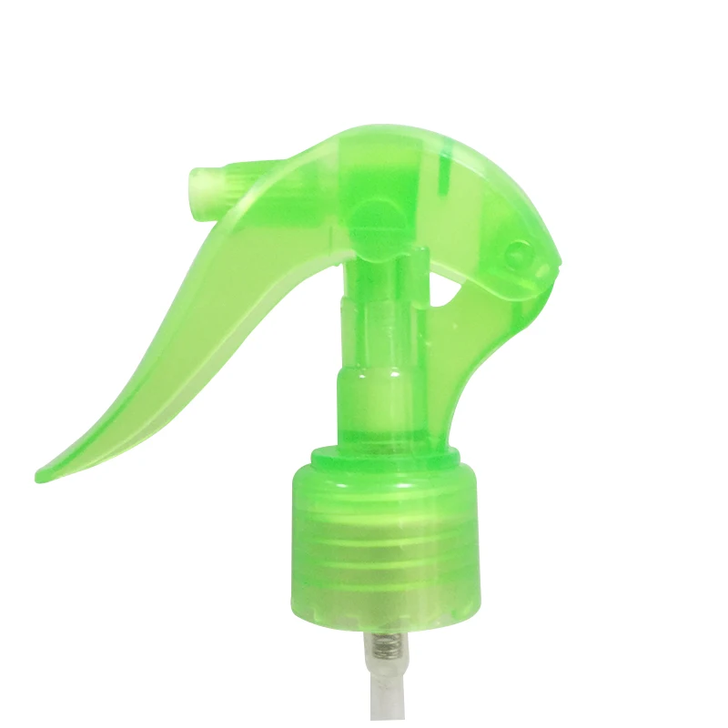 Top sale plastic small garden cleaning trigger sprayer colorful mini trigger sprayer for plastic bottle