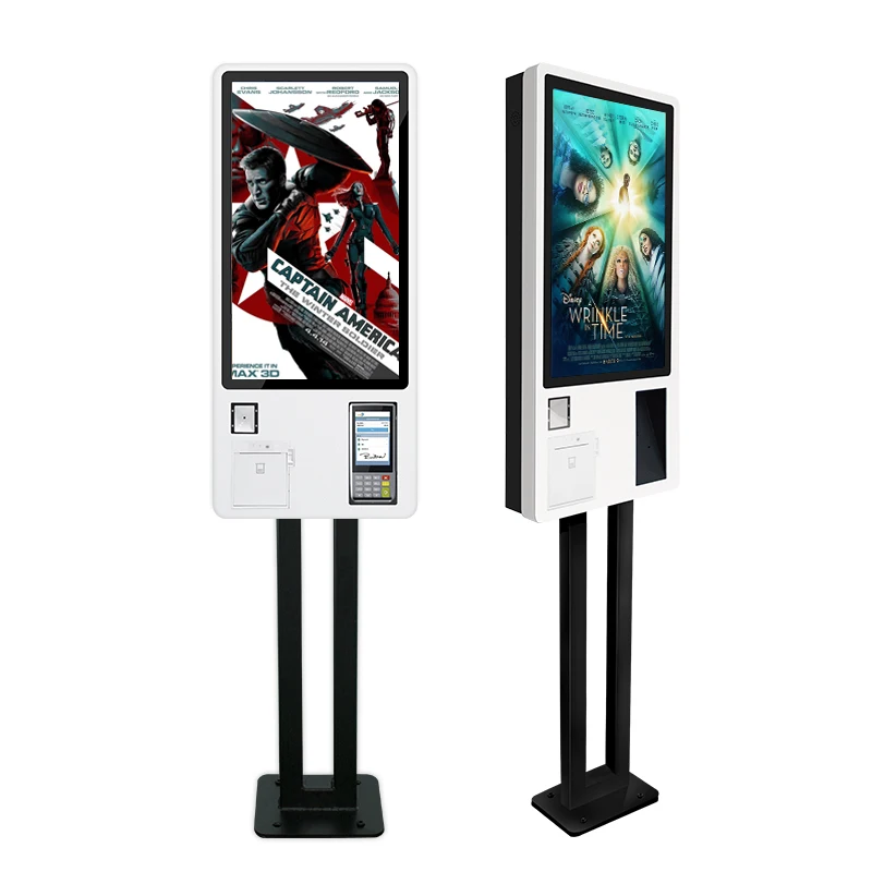 Self service touch screen cinema ticket vending kiosk movie ticket vending machine/theater concert ticket vending kiosk