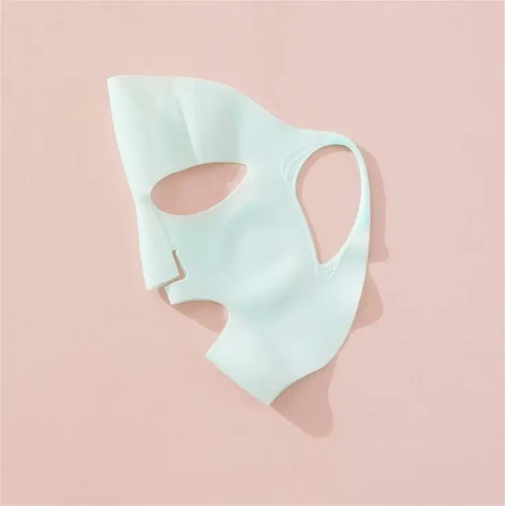 Facial Mask Reusable Ear Hook Skin Beauty Face Facial Sheet mask Silicone  Face Mask Holder