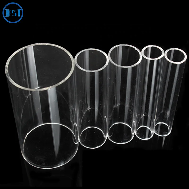 High transparent round Polycarbonate pipe