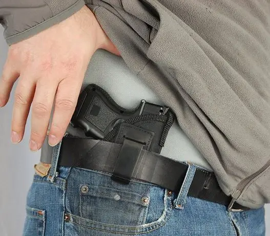Free Sample Universal Concealed Carry by Belt Clip Nylon Tool Holster RT 1911 3 Splot Waist Band