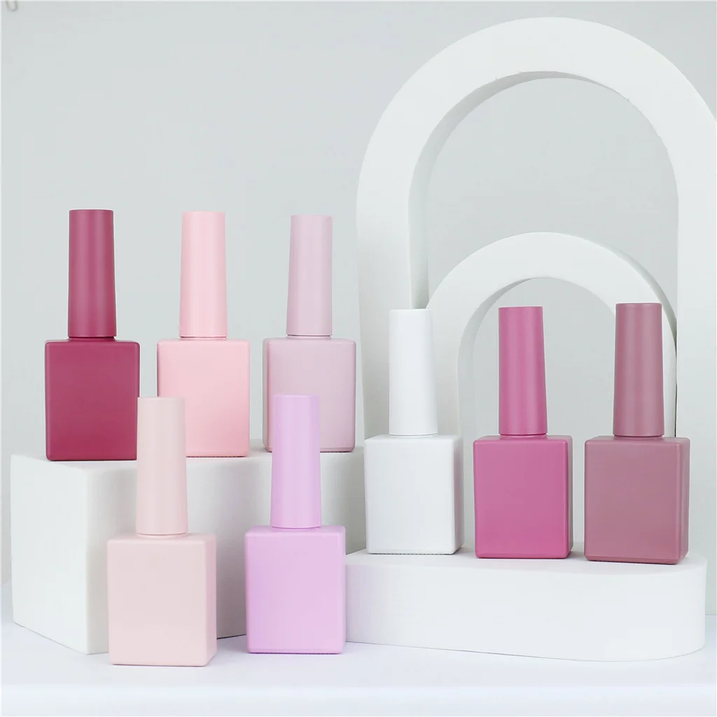 Квадратный спрей белого цвета для УФ-гель-лака, 10 мл, 12 мл, 15 мл