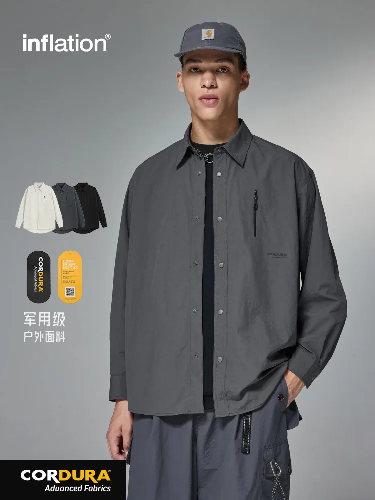 2024 Vintage Artistic Faux Linen Shirts Trendy Youth Couple Long Sleeved Cardigan Stand Collar 3D Pattern Knitted Shirt