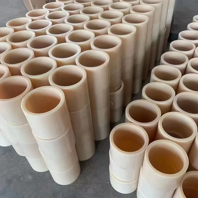 Manufacturer Customized Precision Cnc Machining Turning Lathe Small Part Nylon Ptfe Peek Pom Uhmwpe Plastic Parts For Order