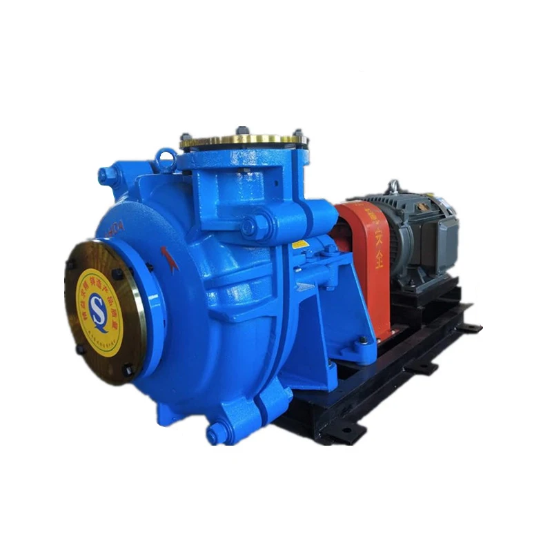 China Mine Mining Pump Industry Slurry Gravel Horizontal Sand Mining Slurry Pump