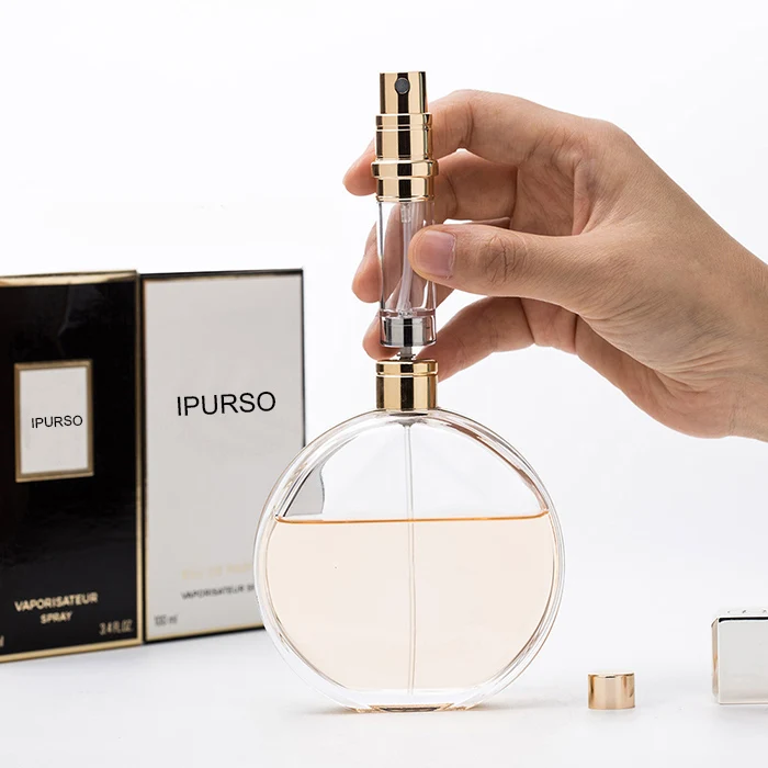 Empty 5ml Mini Refillable Travel Magnetic Perfume Bottle Vintage Atomizer Spray Bottles For Cosmetics