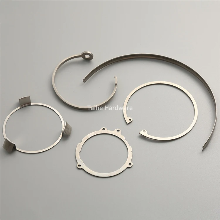 Custom Made OEM Metal Part SUS 301 304 Nickel Plated Metal Spring Clip