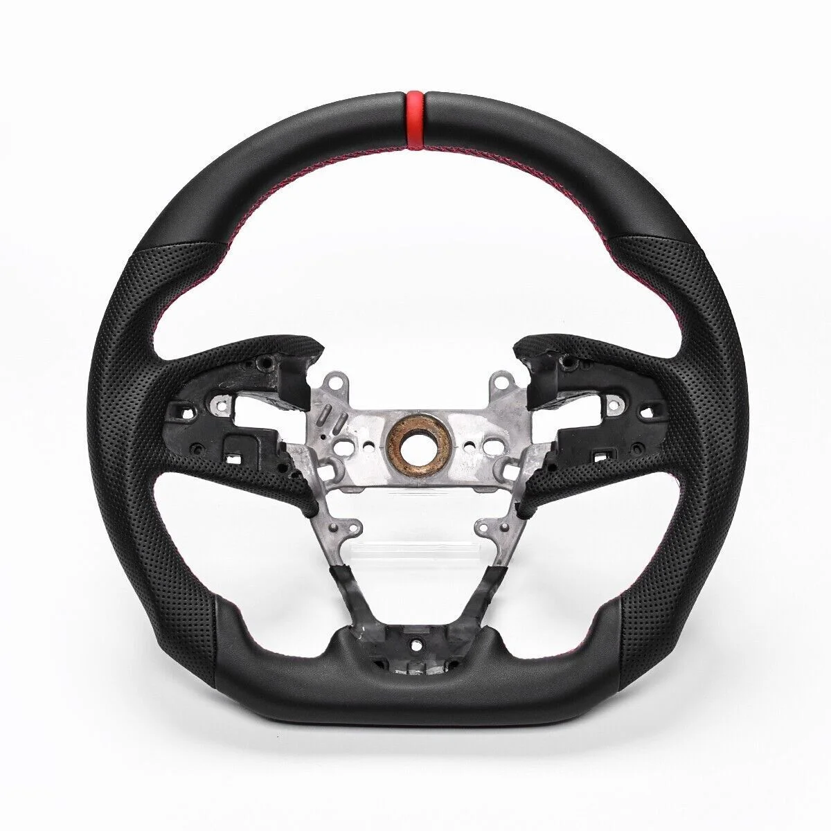 Подходит для модификации рулевого колеса из углеродного волокна Honda Civic, Accord, Fit, Crown и Platinum Rui