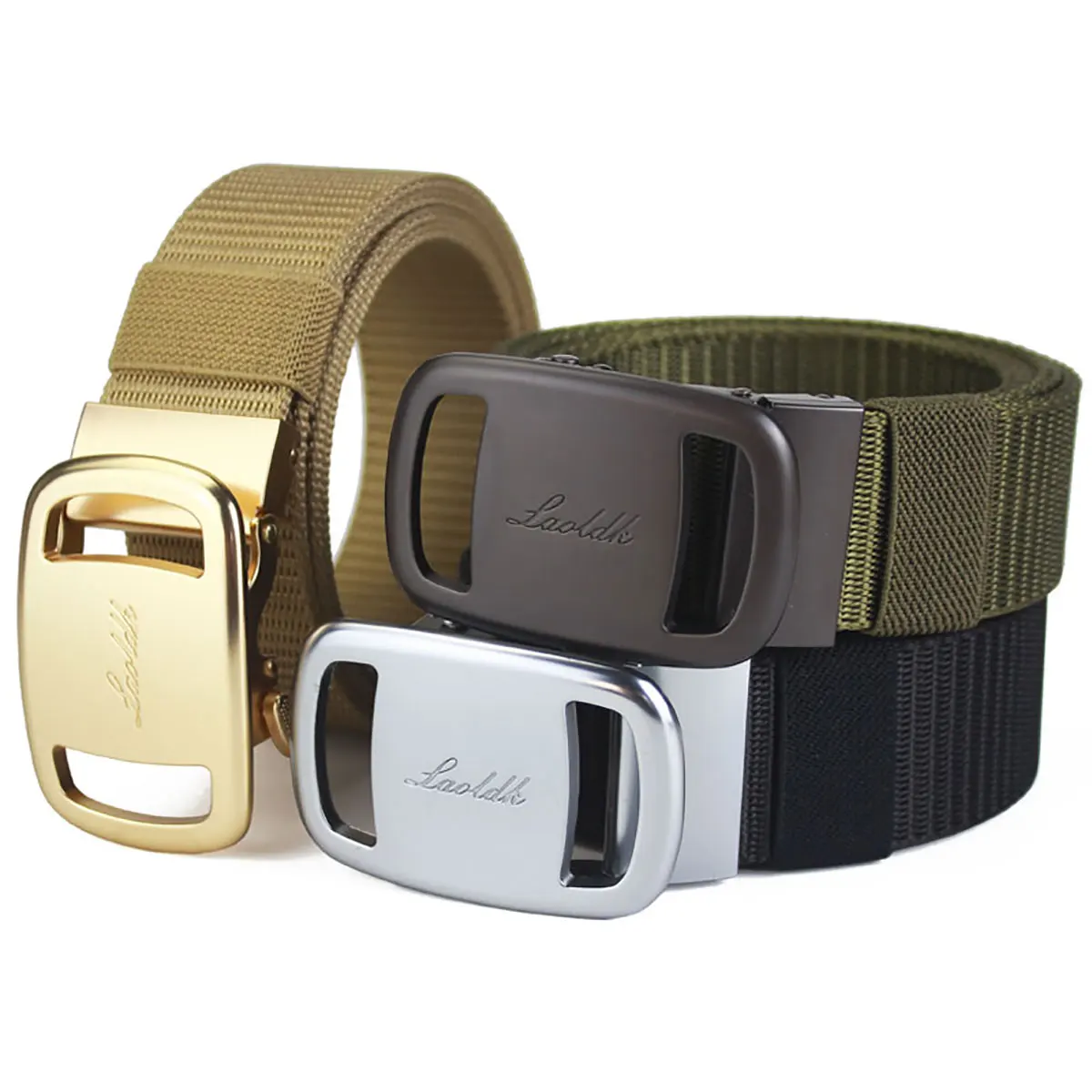 custom High Quality  nylon belt  for men outdoor tactical belt fashion  business casual  men belt