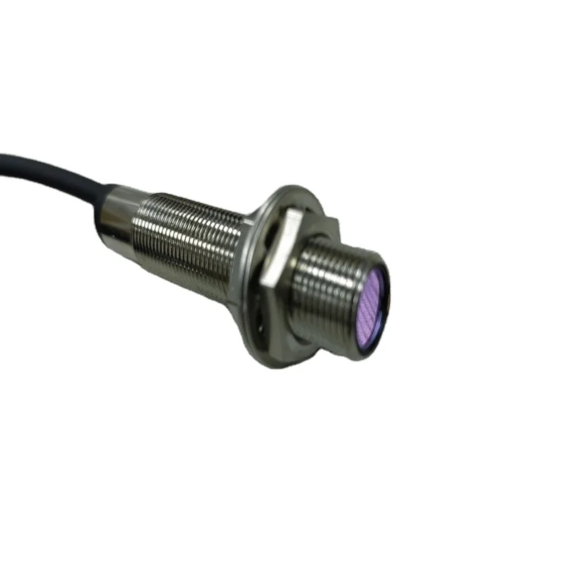 KJT Good Quality M12 NPN PNP NO NC Sn 300mm Diffuse Reflection Type Photoelectric Laser Sensor Switch