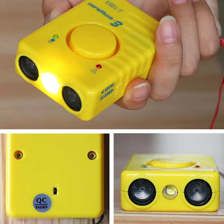 Handheld Multifunctional Self Defense alarm Small and Safe Practical Ultrasonic Dog Repeller Device with USB Interface