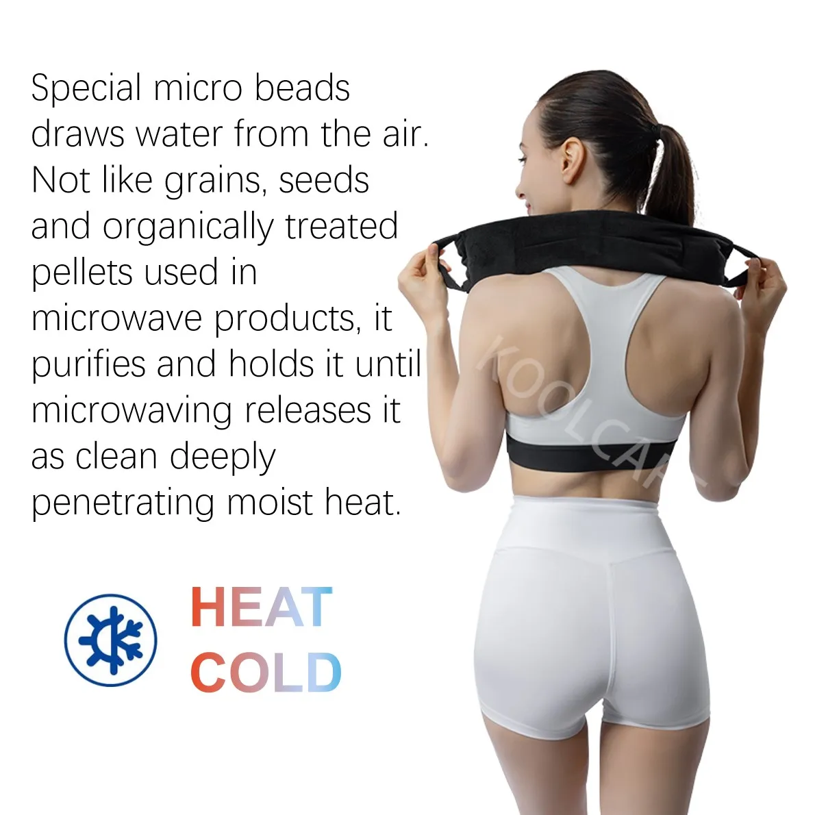 Multifunctional Reusable Hot Therapy Pack Clay Beads Microwavable Pain Relief Moist Heating Pad