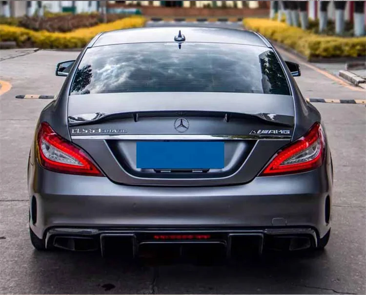 For BENZ W218 spoiler 2012-2017 benz CLS CLASS spoiler style R Rear Spoiler Trunk Wing