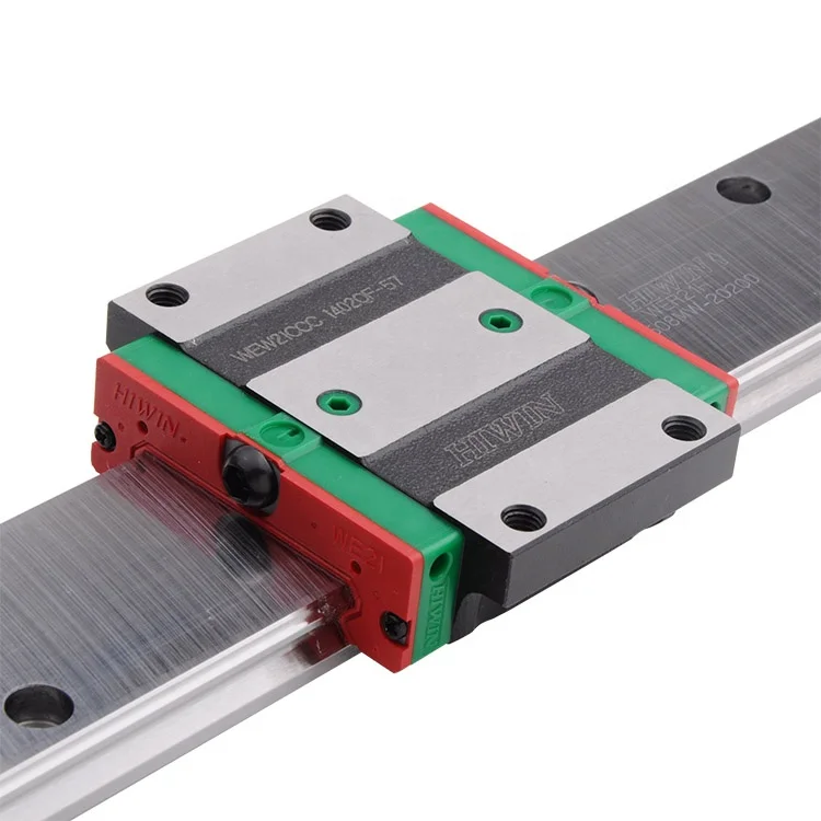 Taiwan HIWIN WEH17CA WEH17  W17 Four-Row Wide Rail Linear GuideWay Rail Bearing