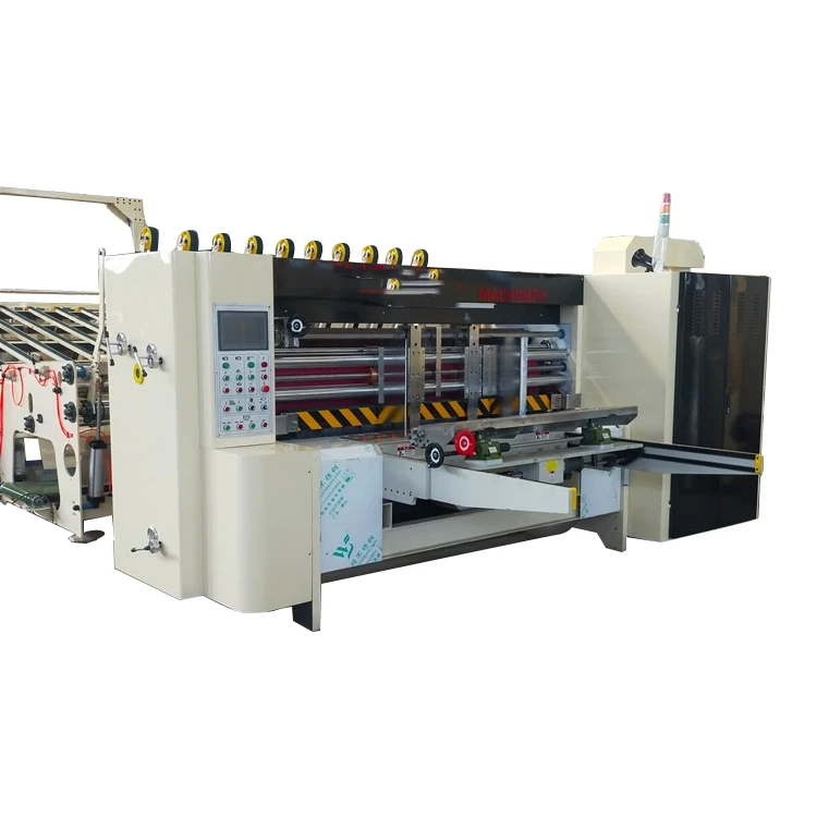 automatic corrugated paper rotary die cutting machine for carton box
