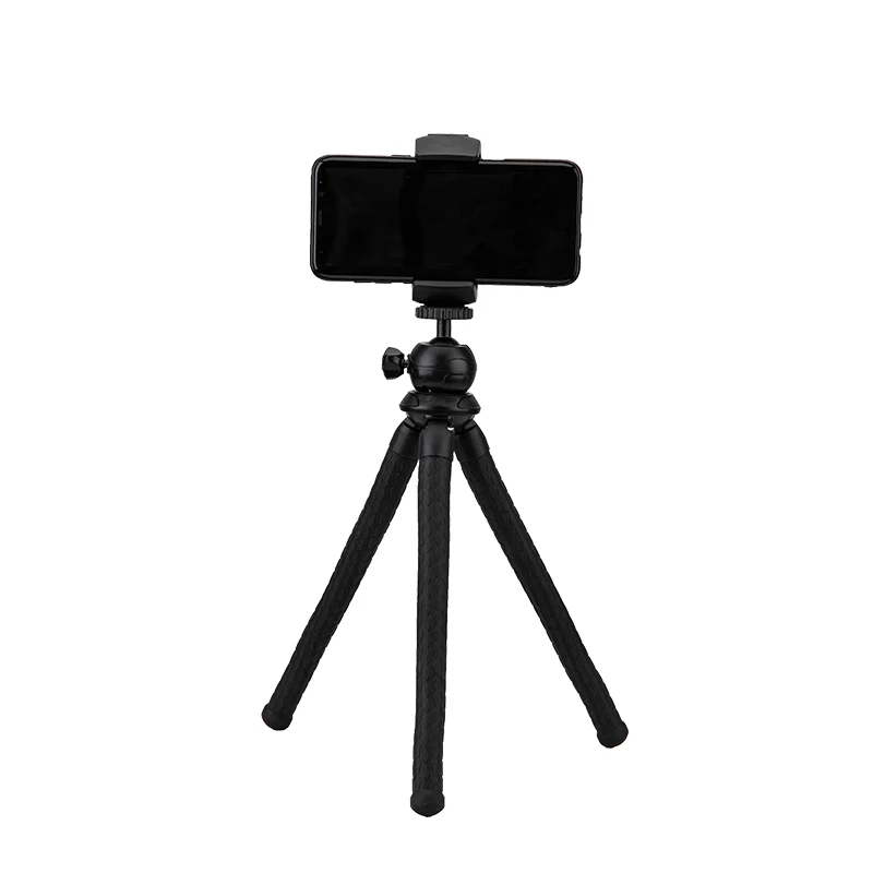 Mini Desk Tripod for iPhone with 360 Ball Head, Portable Small Pocket Table Tripod for Travel Vlogging
