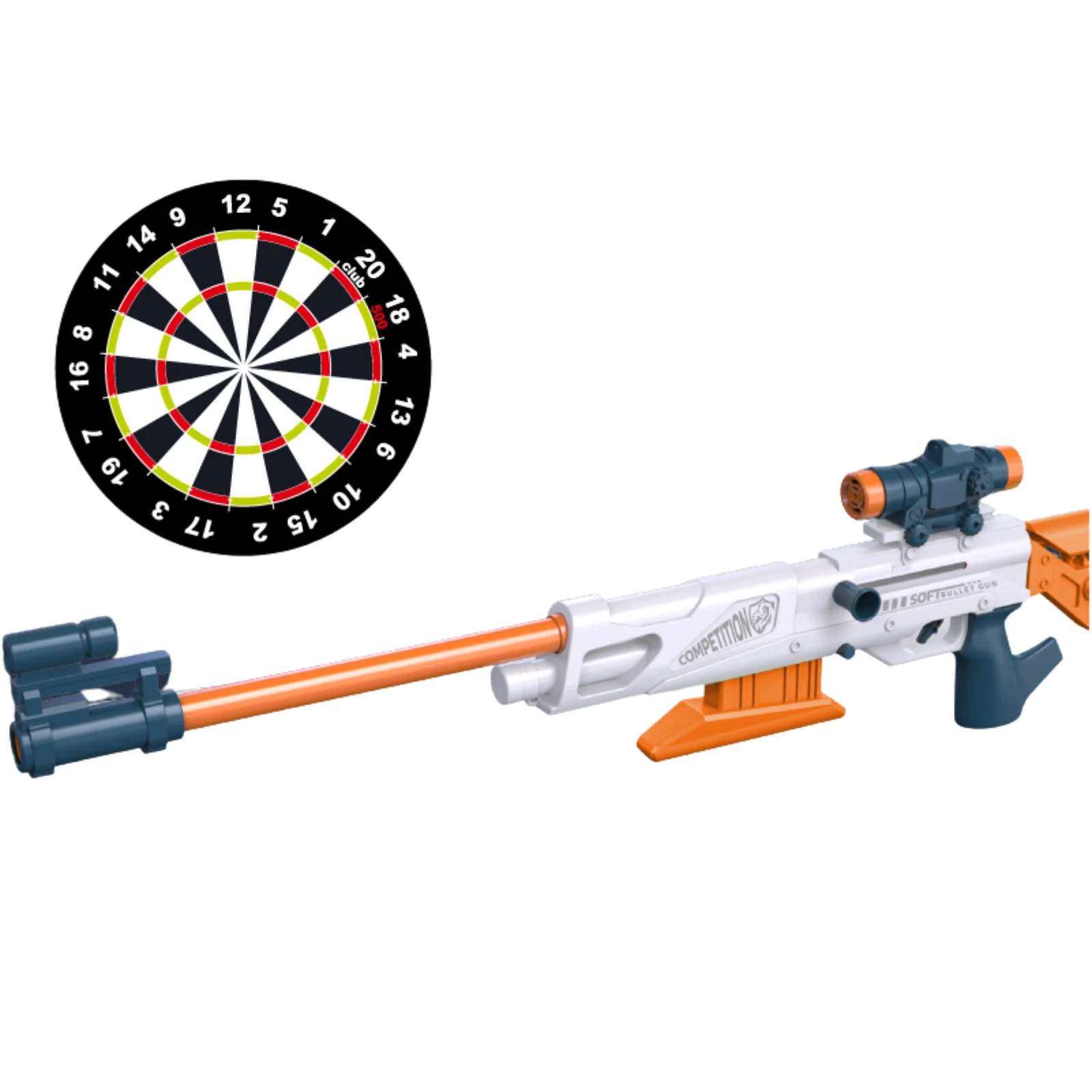 High Quality New Shooting Game Toy Guns Air Gun Eva Soft Bullet Gun For Kids