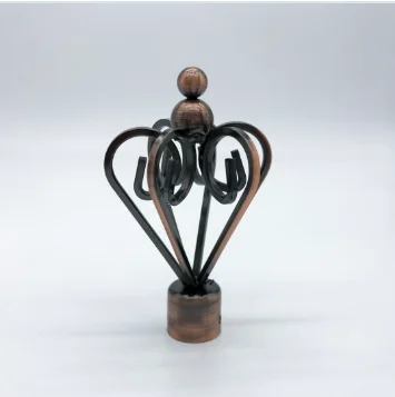 Manufacturer of curtain rod finials curtain plastic rod ends