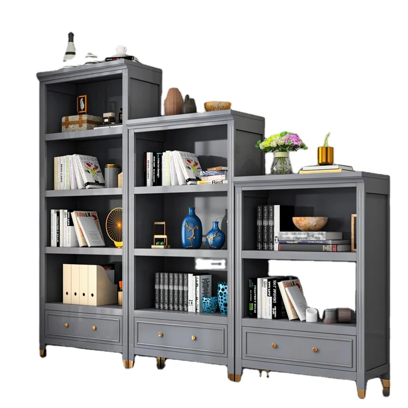 Modern Popular Low Price Bookcases Wooden Bookshelves