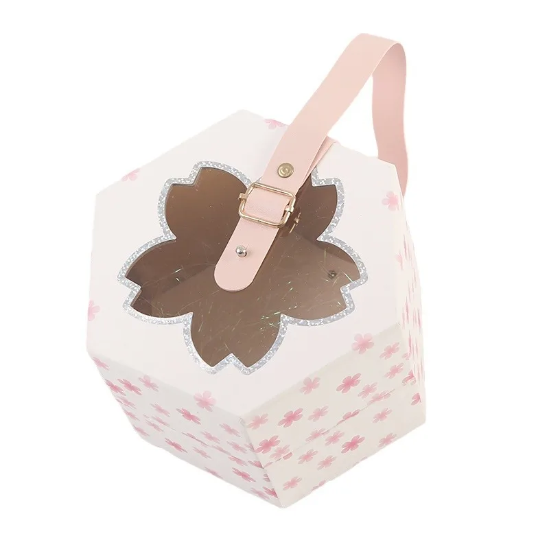 Оптовая продажа креативная Рождественская Подарочная коробка для фруктов портативная упаковка яблок с тисненым принтом из губчатой подкладки Рождества