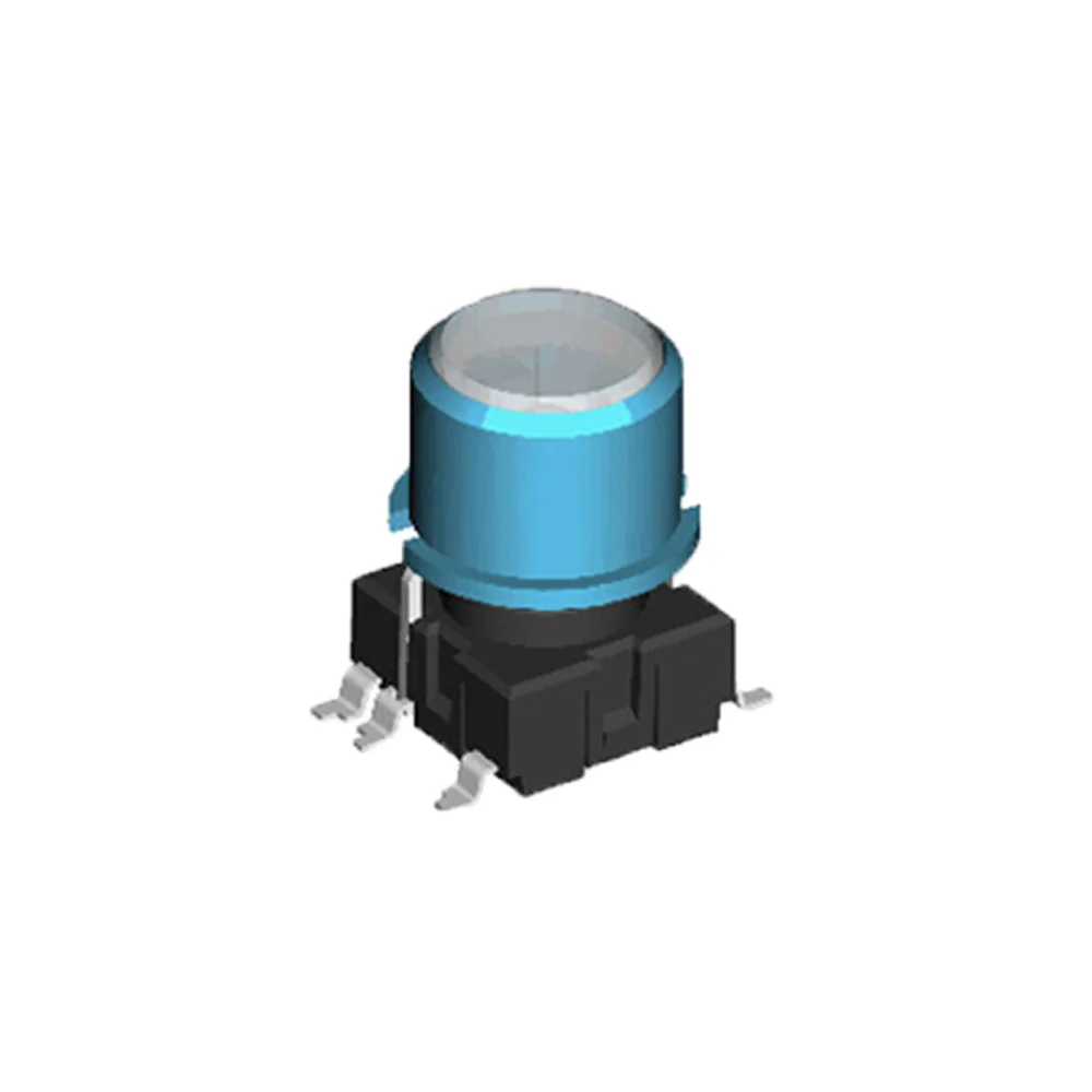 6FS LED IP67 Waterproof led push button switch with or without cap