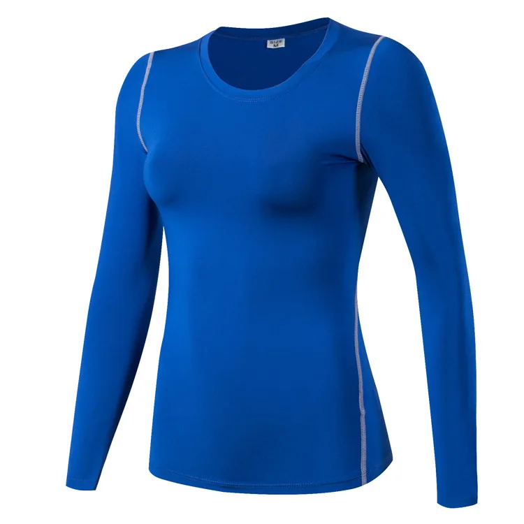 2021NEW Tight training long sleeve exercise yoga T-shirt moisture wicking long sleeve shirt