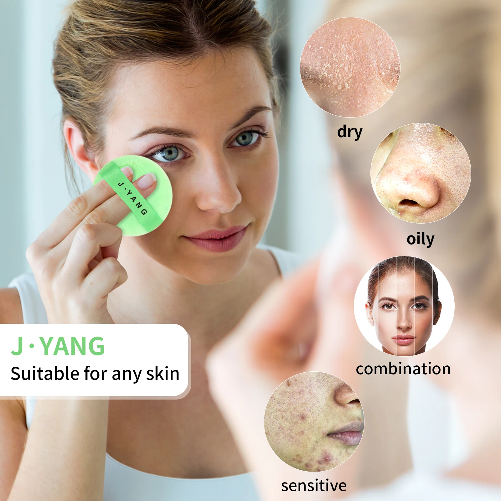 HLA Private Label Make up Skincare Sponge Calabash Shape Puff Makeup Tools Makeup Gourd Sponge Puff Blender Puff Soft Many Color