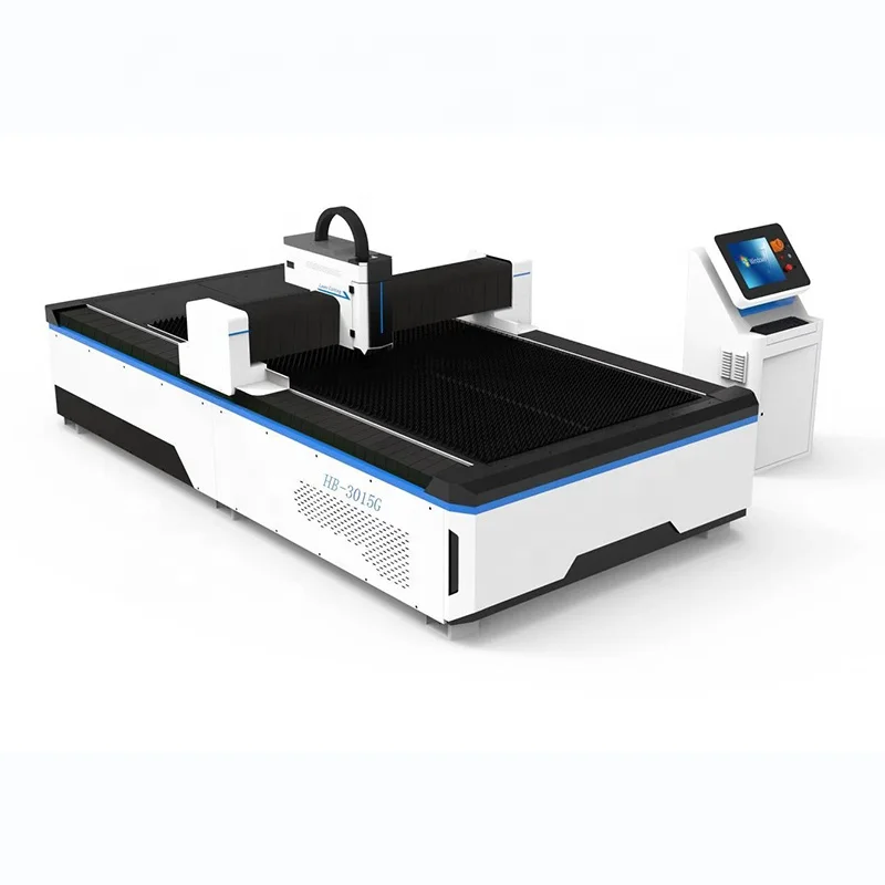 High Accuracy 2000w Sheet Metal Stencil Fiber Laser Cutting Machine