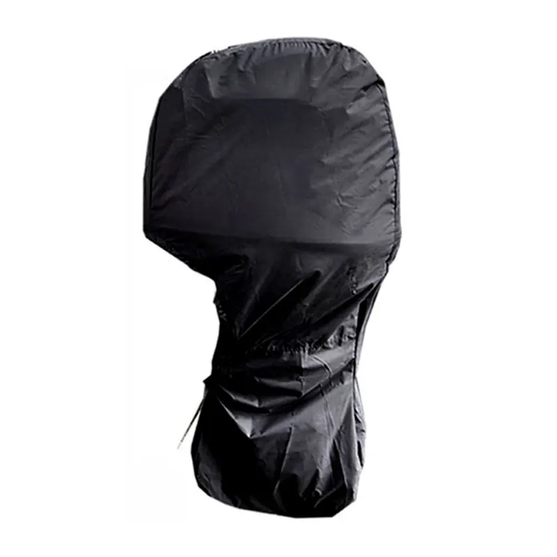 High Quality 600d Waterproof Reflective Strip Adjustable Strap Marine Outboard Cover Boat Motor Engine Cover
