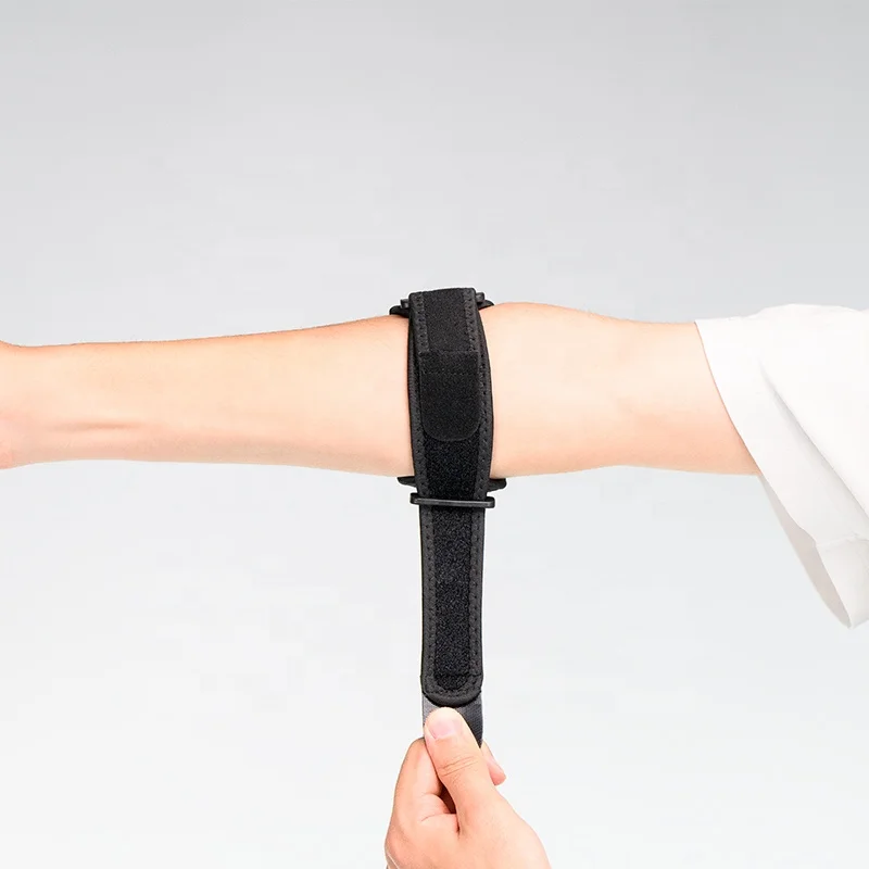 Hot Sale Tennis Elbow Brace With Compression Pad Adjustable Elbow Support Neoprene Tennis Elbow Strap for Golf Player