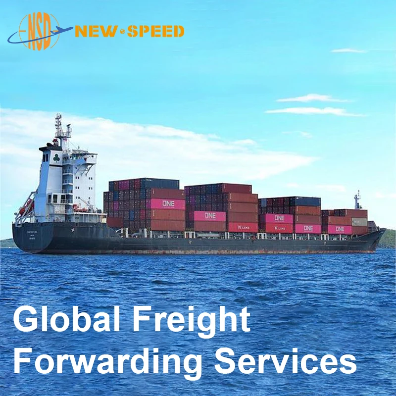 NEW SPEED Professional Ali Express Sea Shipping Sea Freight Forwarder Shipping Agent From China To US JP AU SG TH MY CA