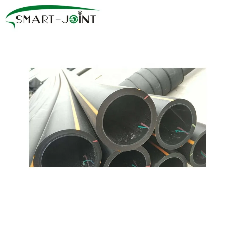 SDR11 HDPE large diameter plastic long 11.8m polyethylene gas pipe