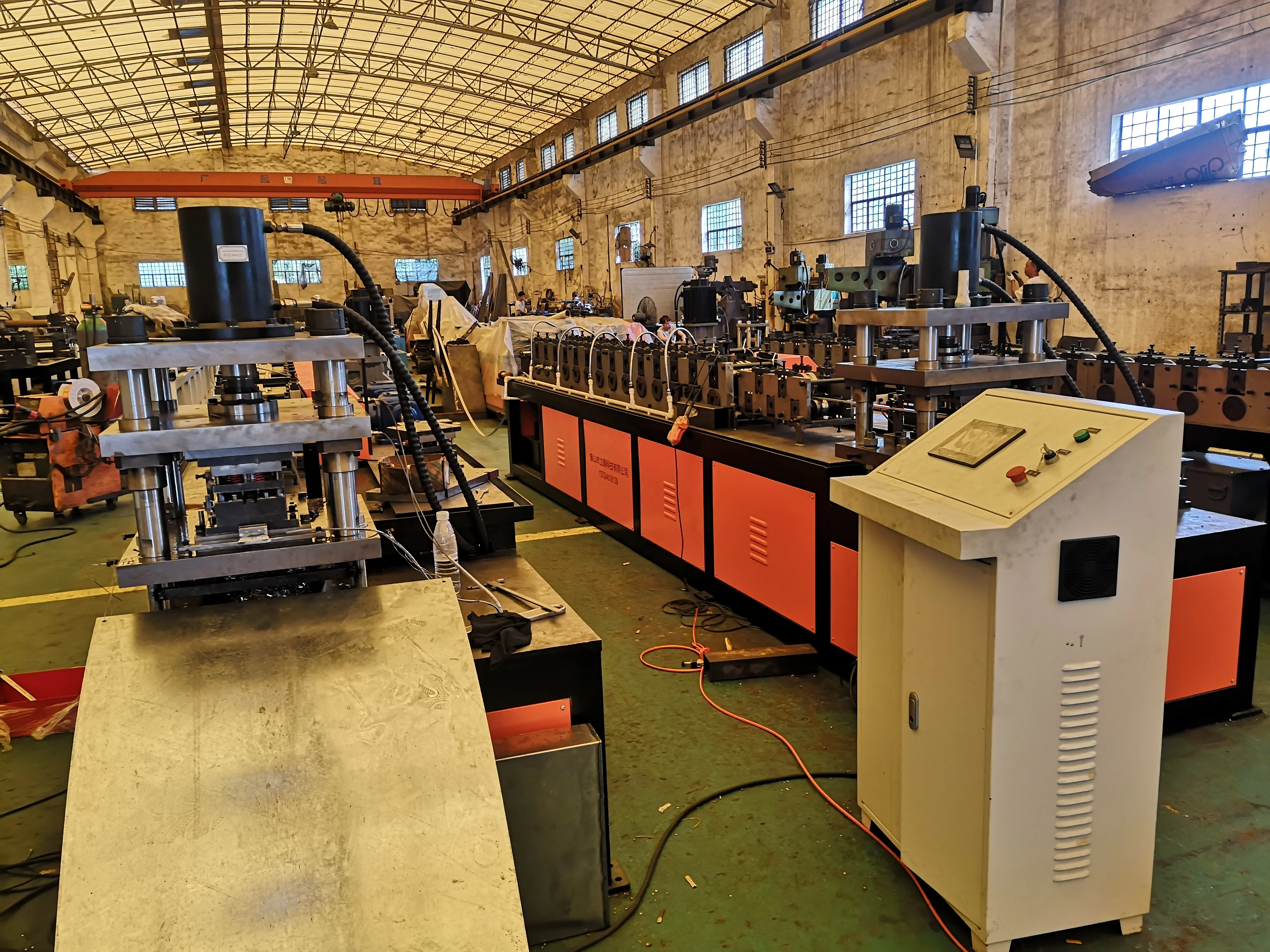 Car window Slide Rail Production Line Slide Rail Roll Forming Machine