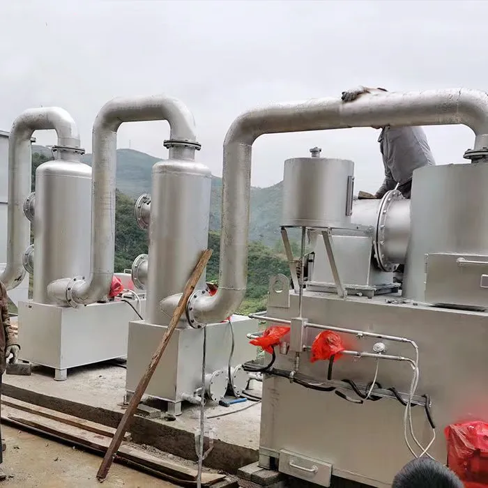 innovative incinerator medical waste incinerator   No smoke paper waste garbage shredder incinerator for sale