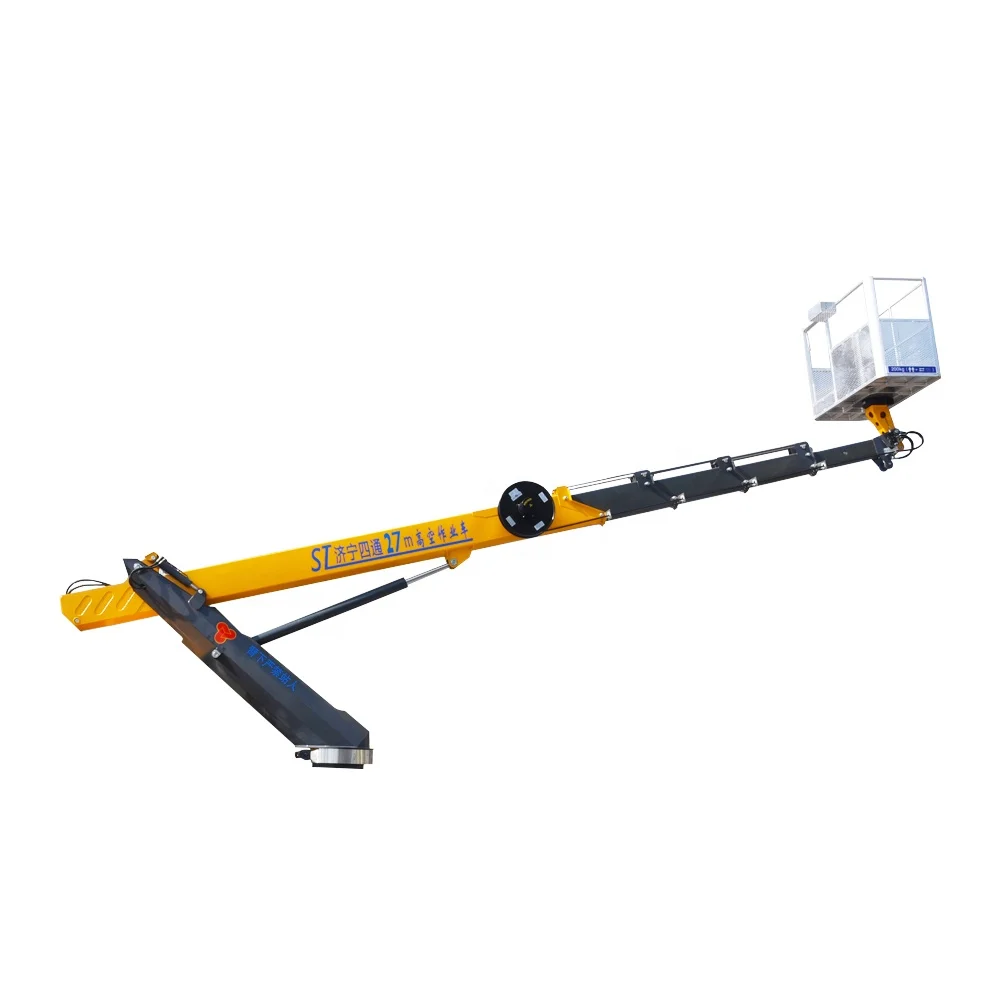 Телескопическая тележка с дизельным двигателем 27 м, летательный рабочий грузовик, высокогорный грузовик