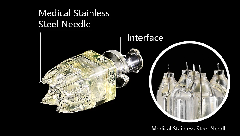 Korea 5 Pins Crystal Multi Mesotherapy Injector Needle 5pins Disposable Multi Needle Meso