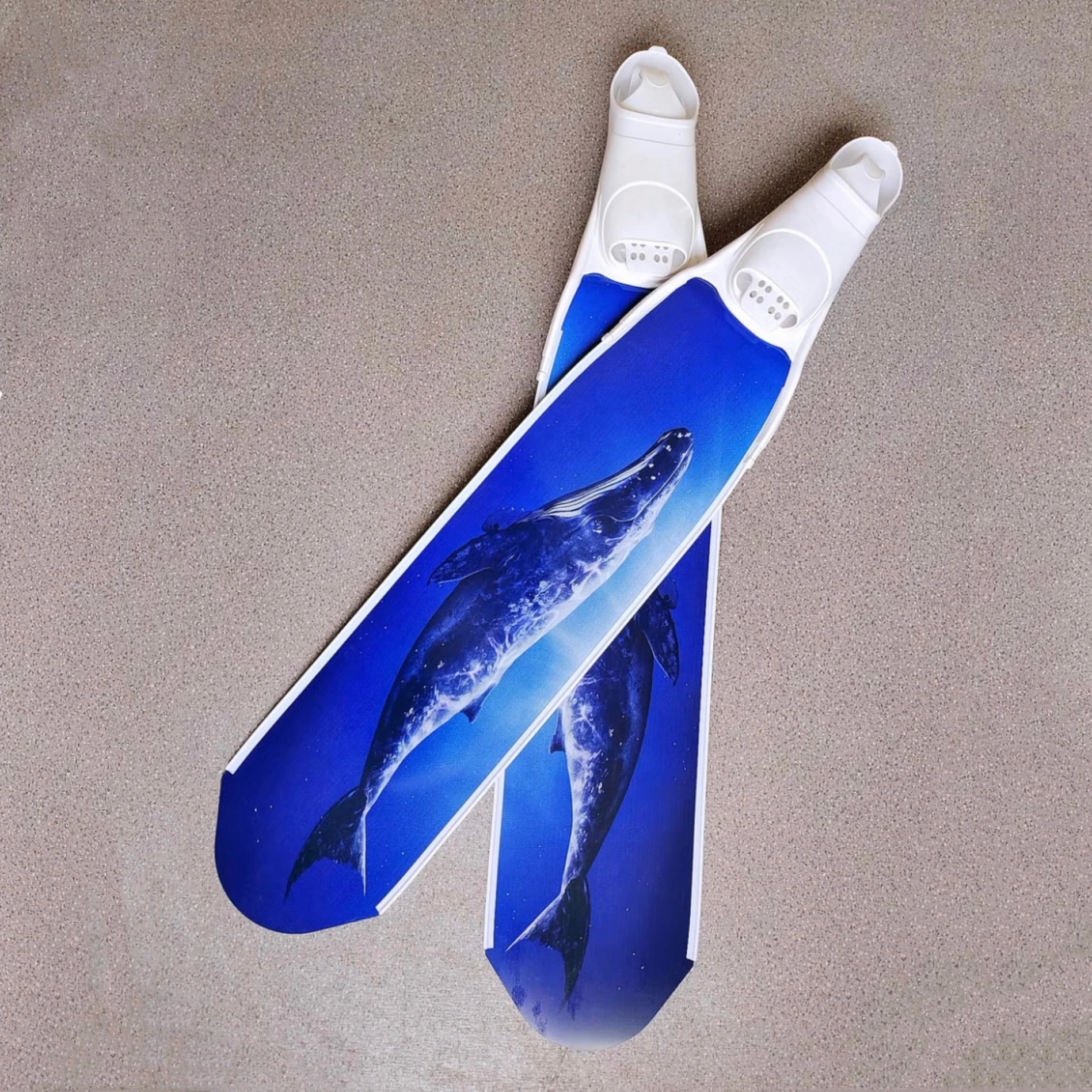 Kubo 100% carbon fiber spearfishing spear fish dive carbon blade freediving fins scuba free dive swimming long fins