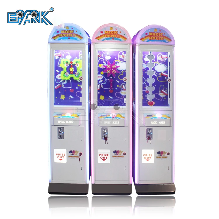 Factory Price Mini Crane Claw Vending Arcade Machine Magic House Gift/Prize Game Machine