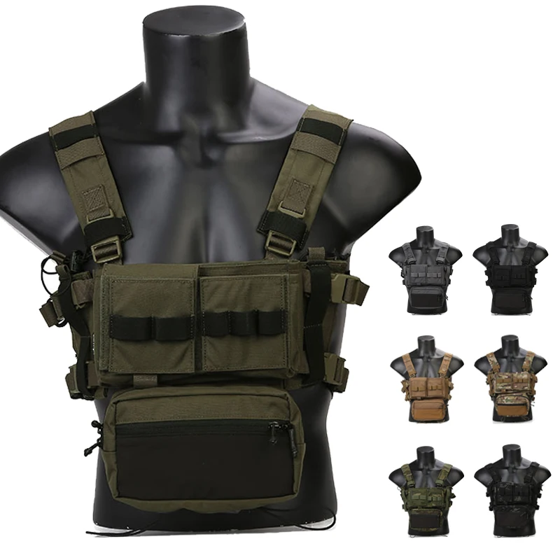  Горячая Распродажа тактическая нагрудная установка Emersongear MK3 для страйкбола военное снаряжение армейское Эмерсона тактический