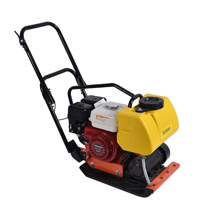 high quality Small loncin asphalt casting iron vibratory  plate compactor 60 with water tank price
