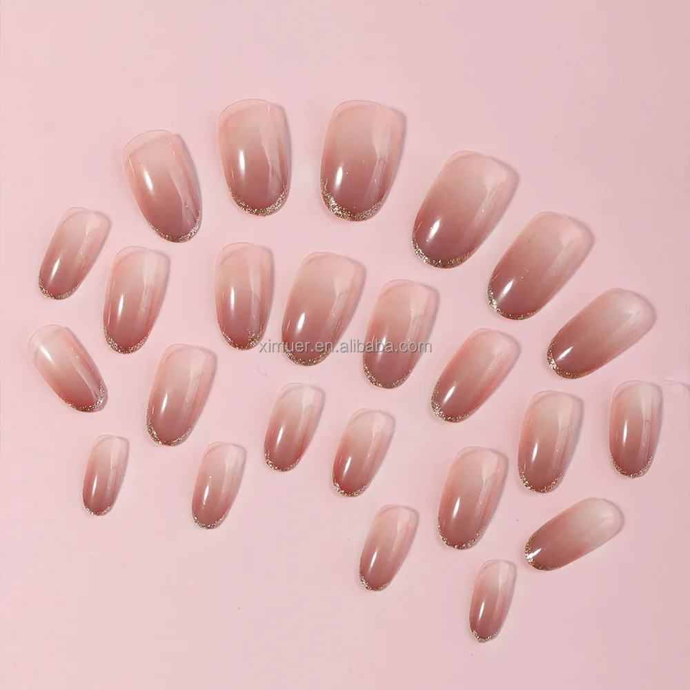 New Arrival OEM sweet artificial nails hot sale nails supplies elegant False nails