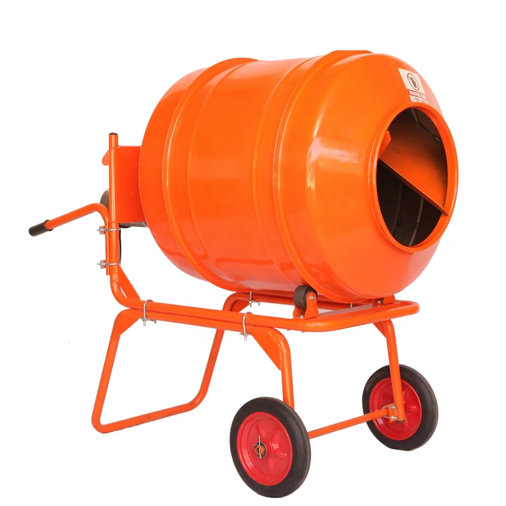 High Quality 400L, 500L,600L Liter Diesel Mini Cement Mixer Forward Mixing Reverse Unloading Mixing Equipment