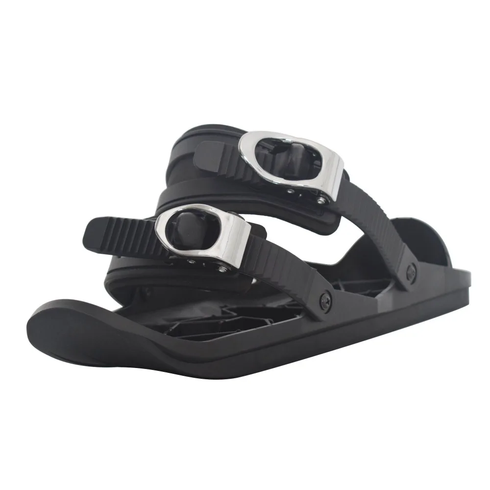 
New Mini Ski Skates for Snow Short Skiboard Snowblades High Quality Adjustable Bindings Portable Ski Boots for Outdorr 