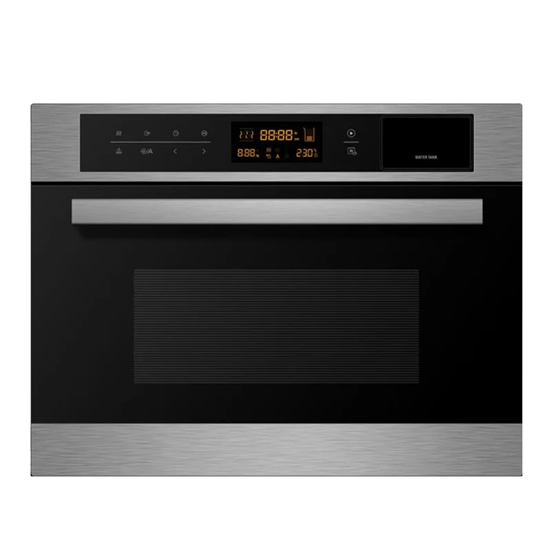 Встроенная микроволновая печь из нержавеющей стали с паровым грилем для дома