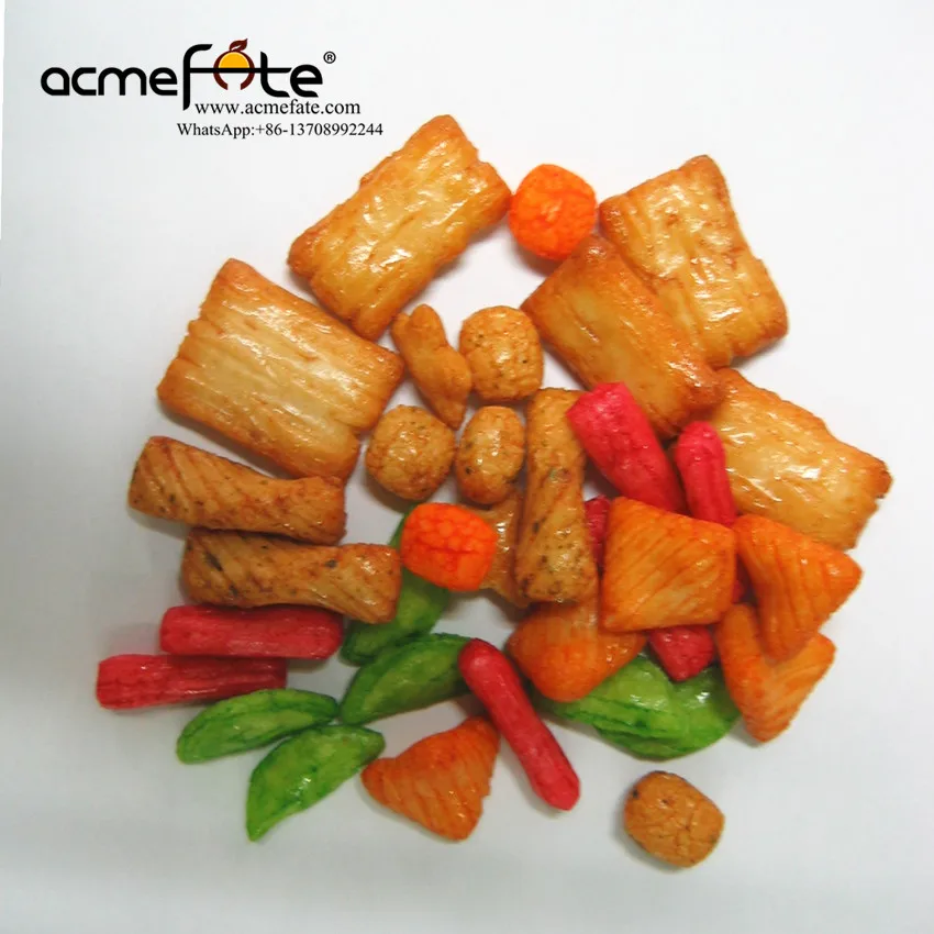 Wholesale Korean rice cracker mix rice crackers grain snack food with Halal